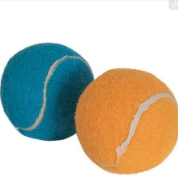 PetShoppe Dog Tennis Balls - Safe for dog's teeth & NON-TOXIC 2 Pk 5☆ BNWT SO - Picture 6 of 16
